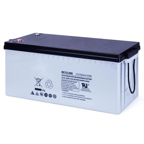 12V200AH AGM Deep Cycle VRLA Battery