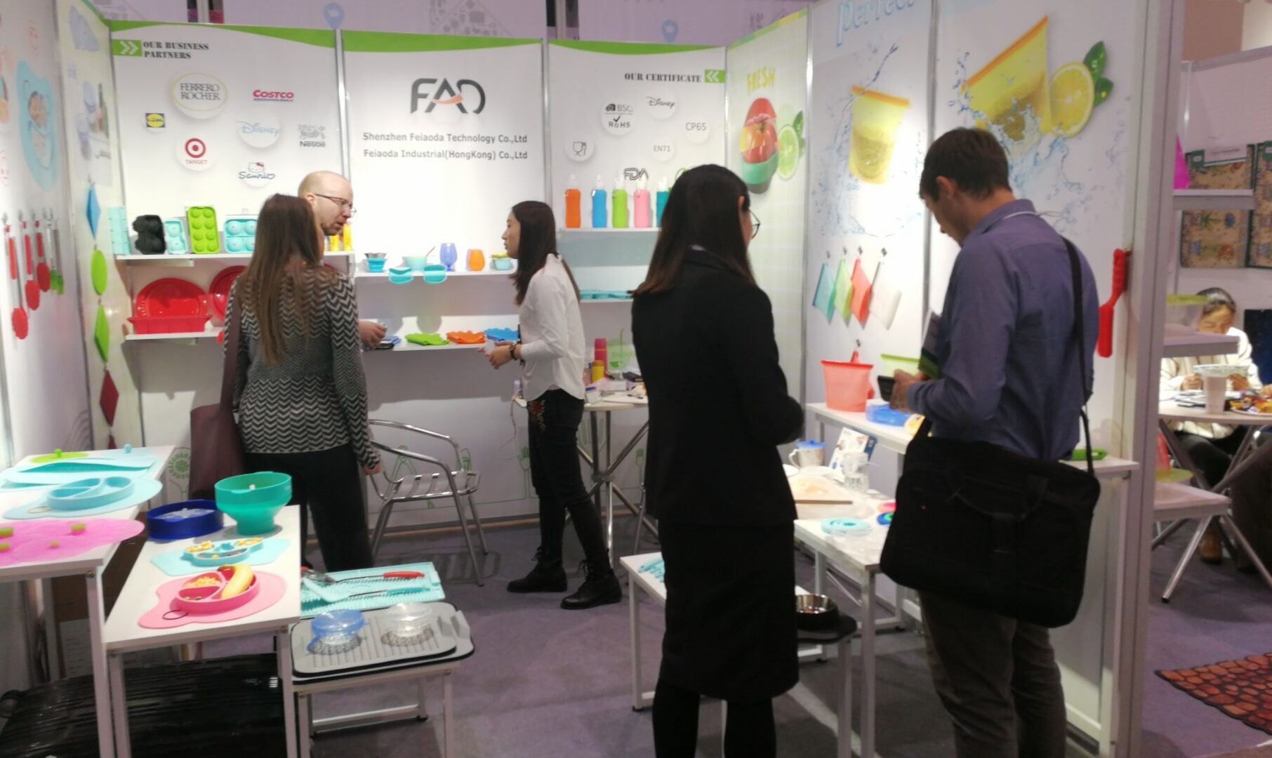 Silicone Kitchen Untensil Booth