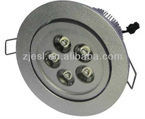 Aluminum Housing Dimmalbe&Fire Proof Optional 5X2W fall ceiling lights