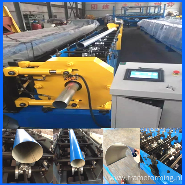 water falling tube roll forming machine