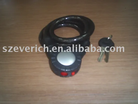 bicycle spiral lock