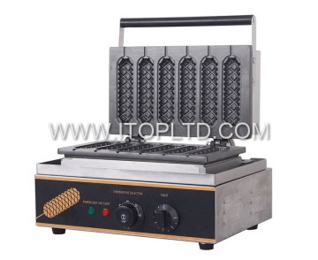 electric waffle dog baker machine/hot dog waffle maker