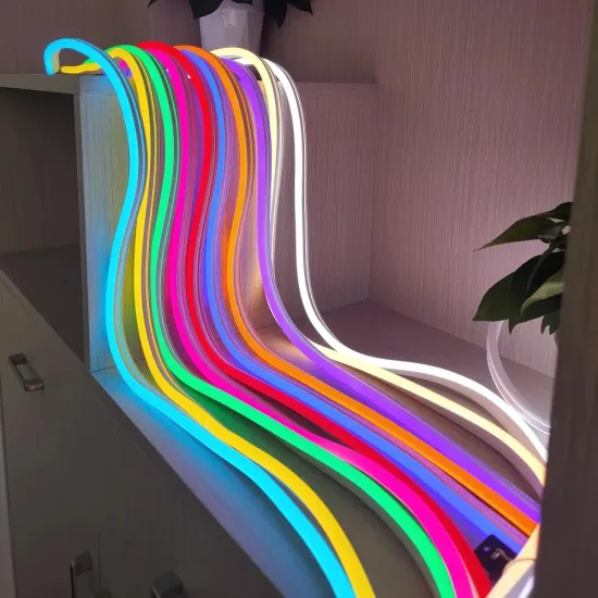 3D Curved Line Light: 16x16mm LED Neon Flex Strip - 12V/24V