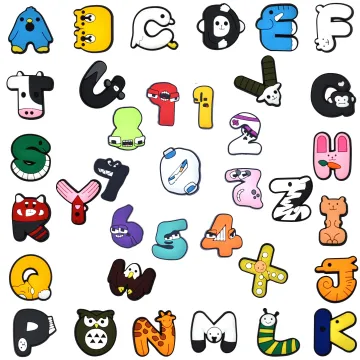 Wholesale PVC Shoe Decorations: Animal Letters Styled Clog Charms & Accessories