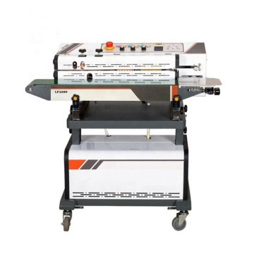 Continuous Band Sealer with Nitrogen Gas Flushing for Beverages and Pouches