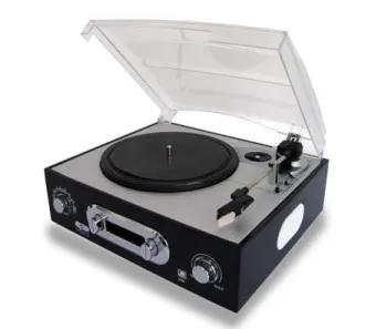 JW-41UBJ turntable player,  modern style phonograph, gramophone, record player, cassette player