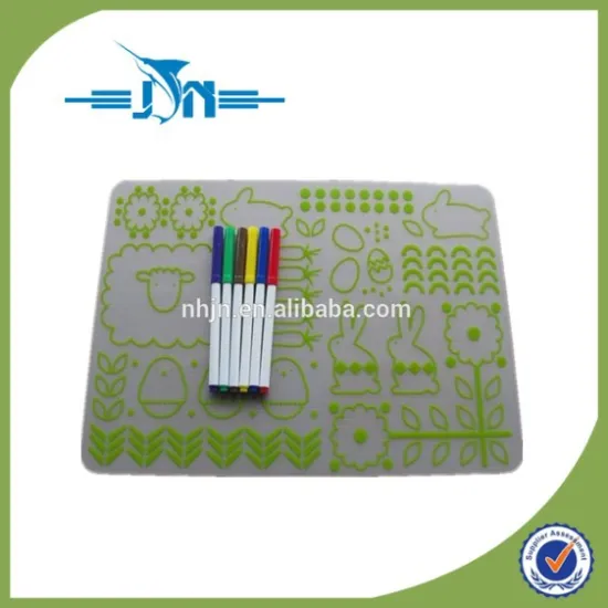 healthy 2015 hot selling silicon table placemat