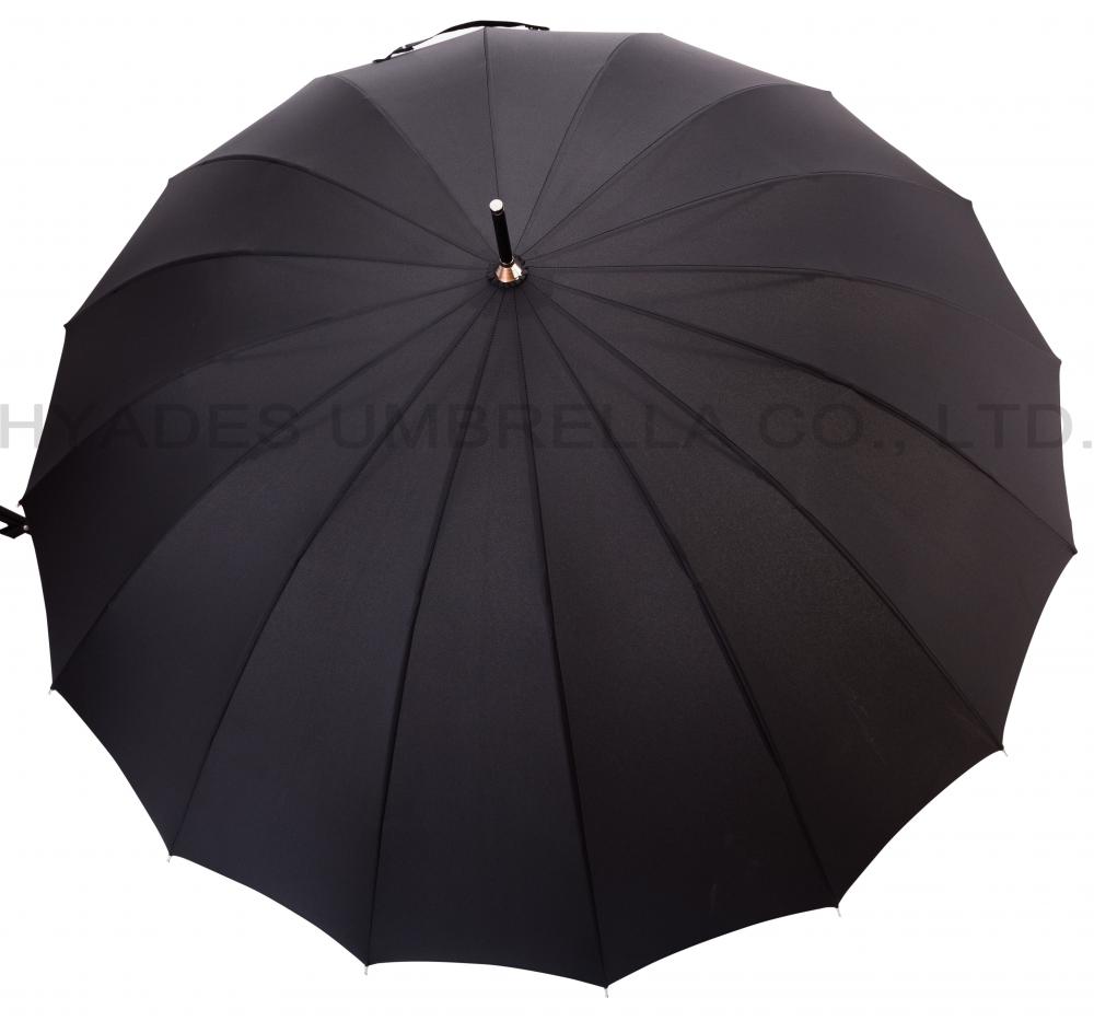 Men's Black Automatic Windproof Umbrella