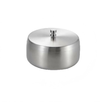 Customizable stainless steel ashtray
