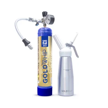 Wholesale 100% Gold Steel Cream Chargers for Excellent Quality Catering: 615g at Market Price