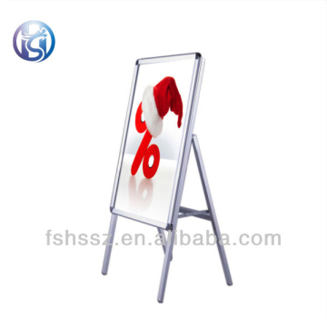 portable wind proof aluminum moving picture frame