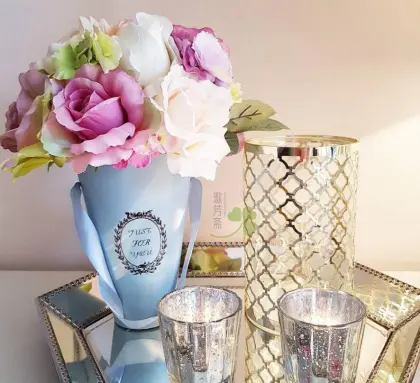 Ice Cream Cone Design Flower Store Flower Box