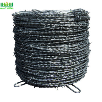 Anti-korosi Galvanized Barbed Wire Coil