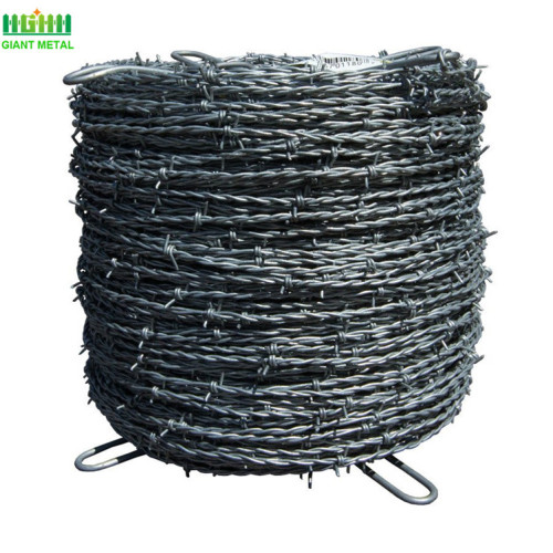 Galvanized PVC Coated Barbed Wire Dijual