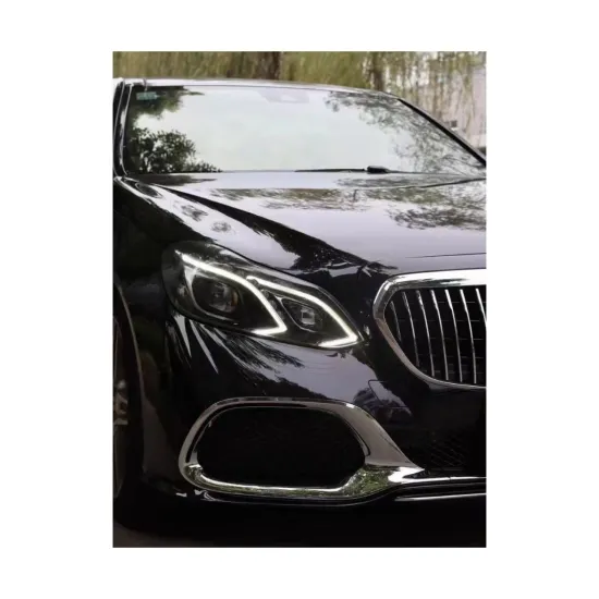 Auto Body Systems: Upgrading Benz E Class W212 2015 to W223 Maybach Grille, Bumpers, and Aerodynamics