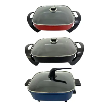 Electric Mini Frying Pan with Automatic Stirrer