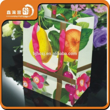 cheap custom printed small paper bags beijing