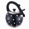 European kettle with big volume 3Liter round dots