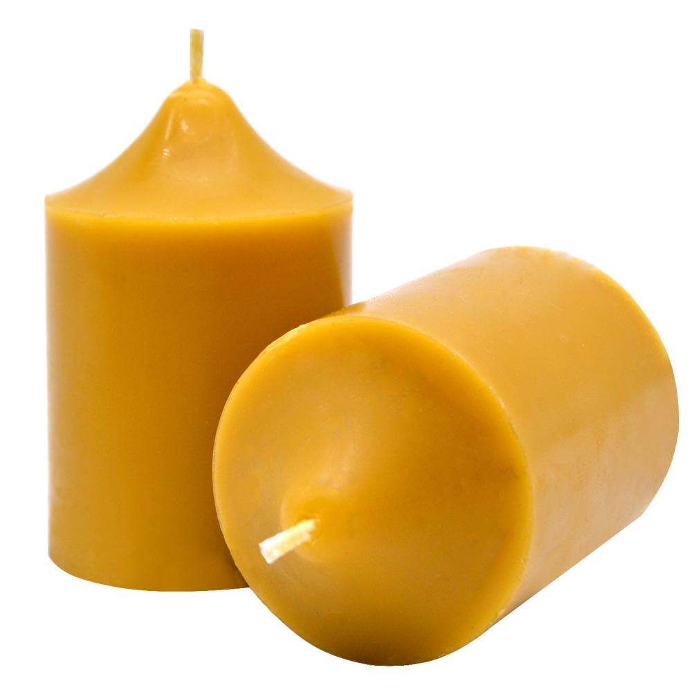 Wholesale Pure Natural Beeswax Pillar Candles