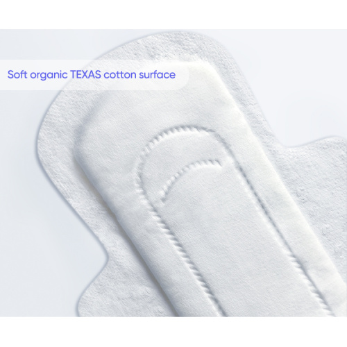 Sustainable degradable organic cotton period pad