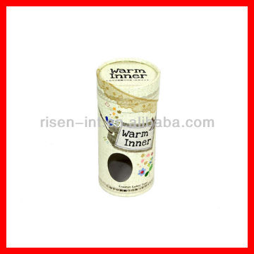 new style d12cm cylinder glass vase packaging box