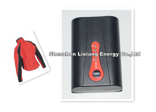 Customized 7.4v 2600mah Heated Jacket Battery For Motorcycle Clothes