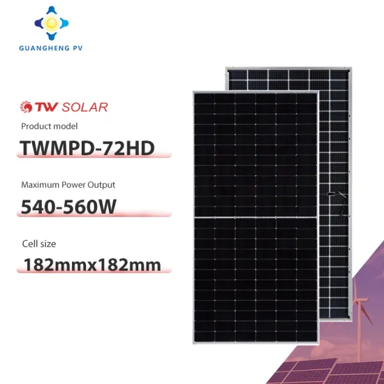 High Efficiency TW Hot Promotional Bifacial Mono Solar Panels: 182mm 144 Half Cells, Rated at 540W to 560W