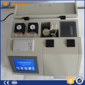 self cleaning function oil acid value test equipment