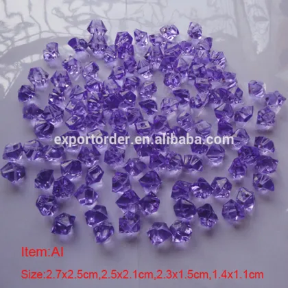 Clear acrylic crystal stone