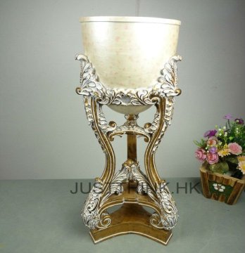 Custom made Artistic Resin Crafts / Decoration / Gift Candlestick FZ-RC-1103