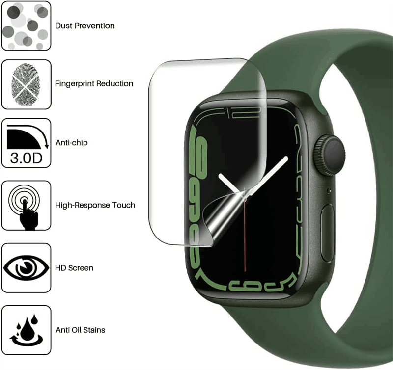 Apple Watch Ultra Clear Flexible Screen Protector