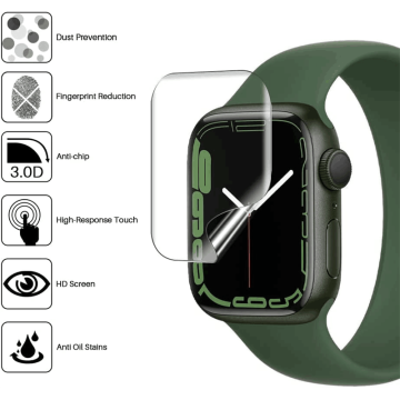 Apple Watch Ultra Clear Flexible TPU -Bildschirmschutzschutz