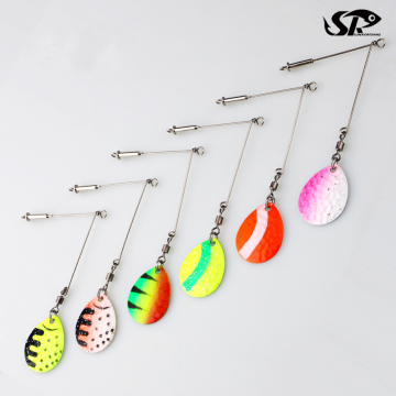 إكسسوارات DIY Spinnerbait: مجموعة شفرات صيد جديدة التصميم