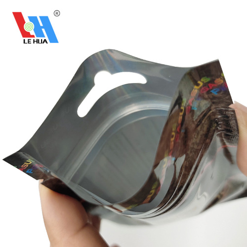 Custom Small Aluminium Foil Zipper Mylar Packaging Bag