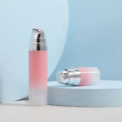 Plastic Sunscreen Pump PP Airless Lotion Bottle