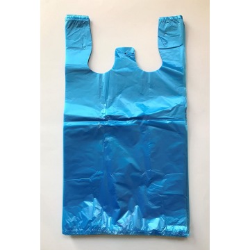 Blue Grocery Thick Resealable Plastic Bags