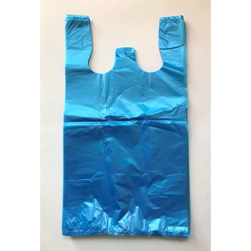 Blue Grocery Thick Resealable Plastic Bags