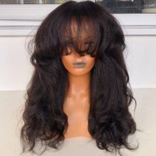 Yaki Wavy Scalp Top Wig