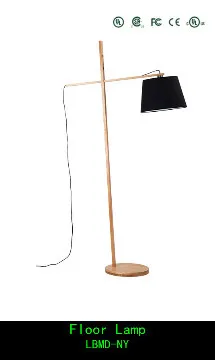 100% Handmade Wood Floor Lamp for decoration