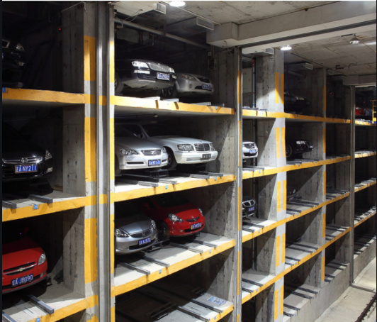 Stack car parking system