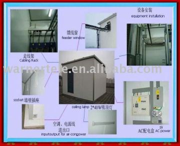 W-TEL Hybird system outdoor telecom equipment house