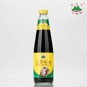 high quality oyster sauce glass bottle 700g