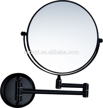 Factory sale top quality chrome round gift compact cosmetic mirror