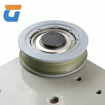 Hitachi Freight Elevator Door Components: Hanging Plate & Wheel Set (16201545-A/B, 71*20*6204) - Elevator Accessories