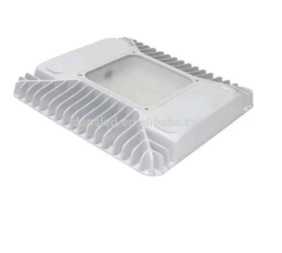 High Quality Gas Station Canopy Manufacturers: CE ETL DLC EMC Certified Retrofit LED Canopy Lights 40W-120W