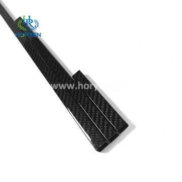 Custom twill plain 3k carbon fiber square pipe