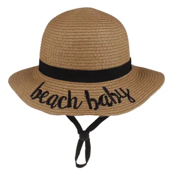 2023 New Unisex Natural Grass Panama Hat with Custom Logo