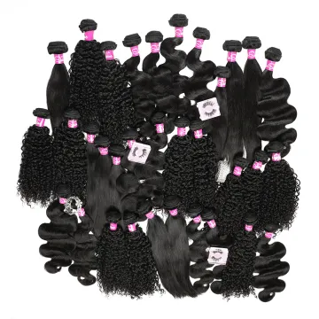 Free Sample raw virgin cuticle aligned hair,virgin Indian human hair extension,raw Indian cuticle aligned human hair from India