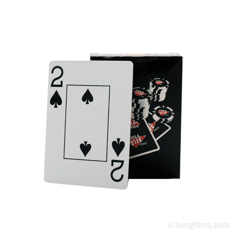 Thiết kế tùy chỉnh Thẻ poker nhựa PVC