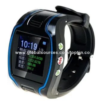 Watch-like Two-way Talking GPS Watch Tracker with 2 Fast Calling-out Numbers, SOS Button